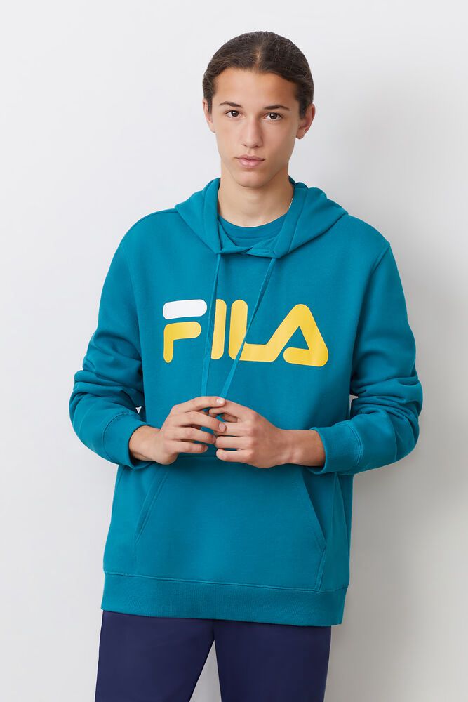 Fila Miesten Huppari Flori Sininen - ZATH-42819